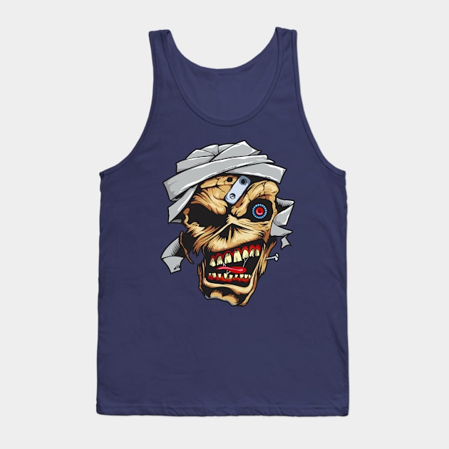 Zombie mummy Tank Top by herry93